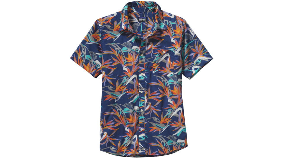 Patagonia Go To Shirt - Men's-Piton Paradise/Channel Blue-Medium