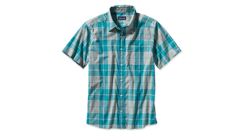 Patagonia Gone Again Shirt - Men's-Haystack/Tobago Blue-Small