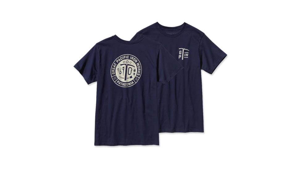 Patagonia GPIW Equipment T-Shirt - Men's-Classic Navy-Small