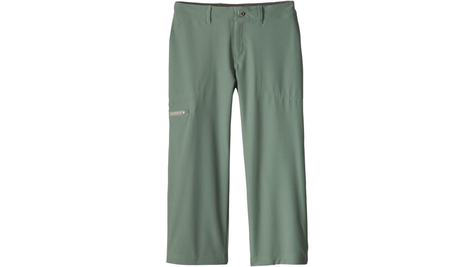 Patagonia Happy Hike Cropped Pants - Women's-Hemlock Green-10