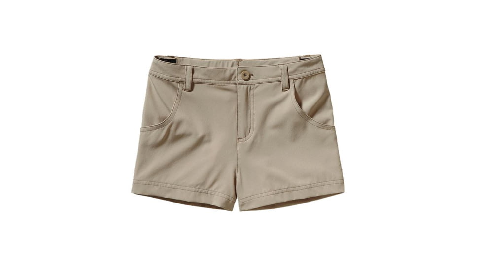 Patagonia Happy Hike Shorts - Girl's-Small-El Cap Khaki