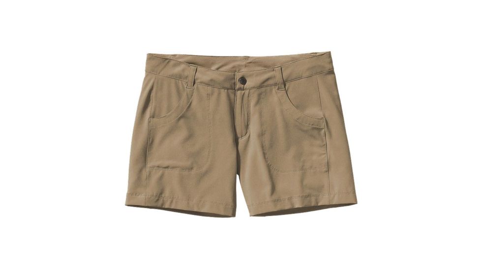 Patagonia Happy Hike Shorts - Womens-Ash Tan-5 in-4