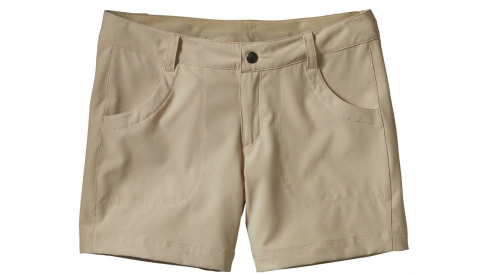 Happy Hike Shorts - Womens-El Cap Khaki-5 in-6