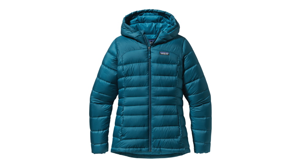 Patagonia Hi-Loft Down Hoody - Womens-Crater Blue-Large