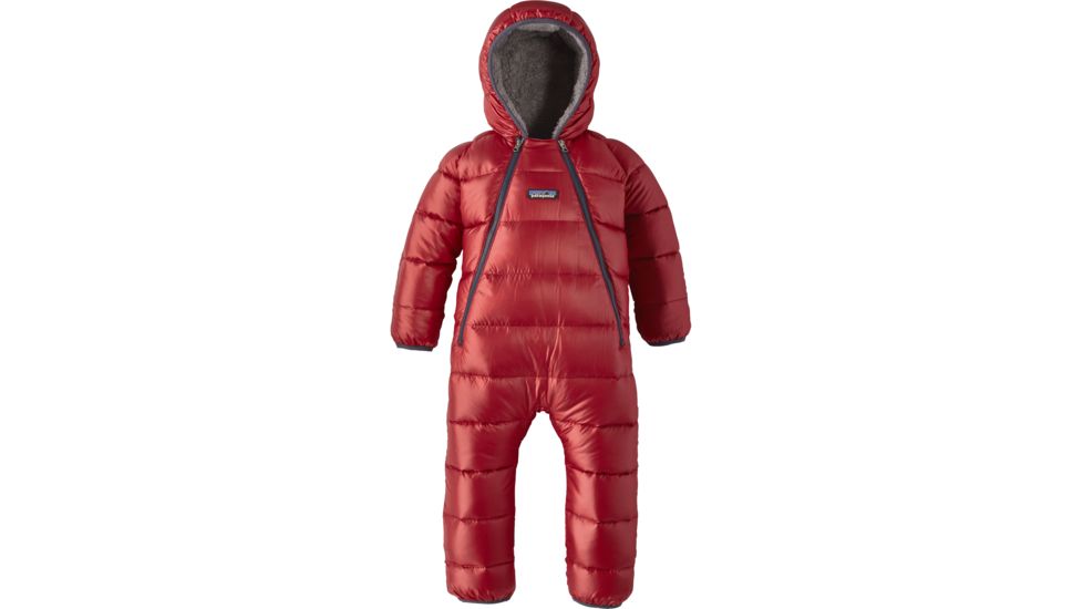 Patagonia Hi-loft Down Sweater Bunting - Baby-Classic Red-12M