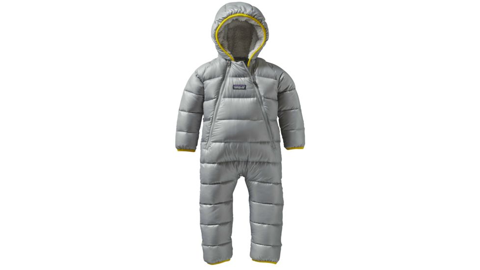 Patagonia Hi-loft Down Sweater Bunting - Baby-Drifter Grey