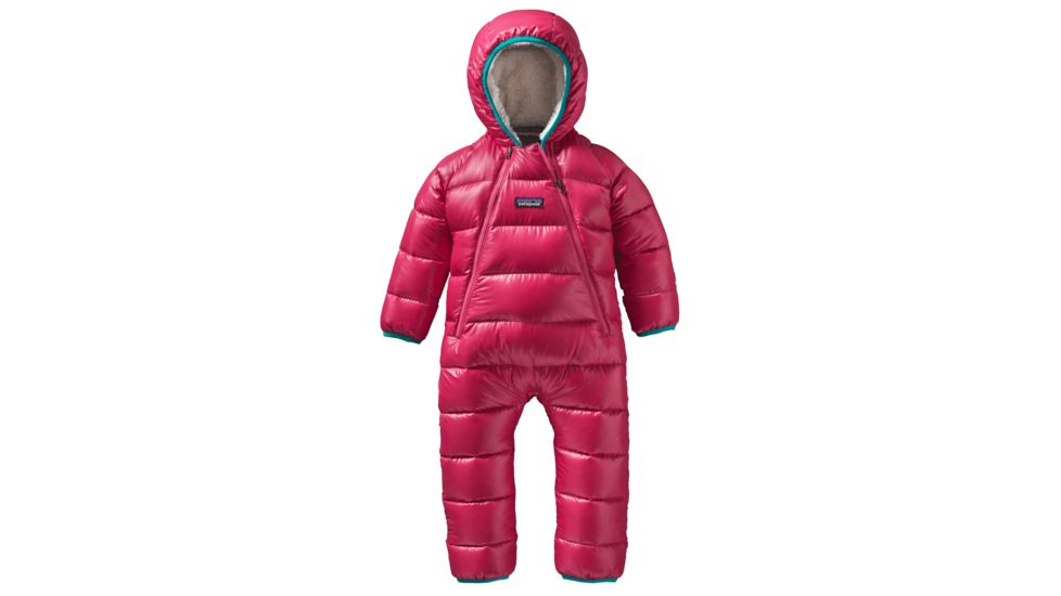 Patagonia Hi-loft Down Sweater Bunting - Baby-Magic Pink-3M