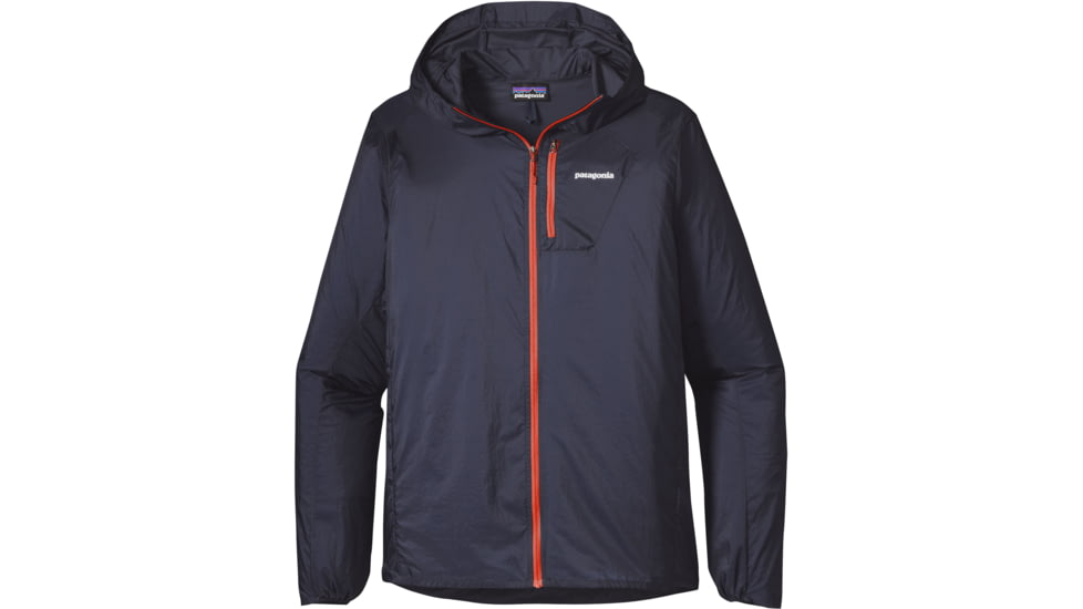 Patagonia Houdini Jacket - Men's-Small-Navy Blue/Paintbrush Red