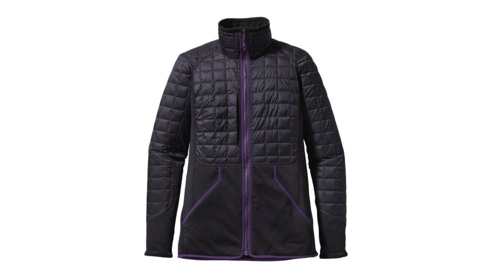 Patagonia Hybrid Down Jacket - Women's-Black-Small