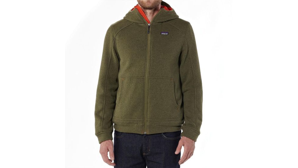 Patagonia Insulated Better Sweater Hoody - Men's-Willow Herb Green-Small