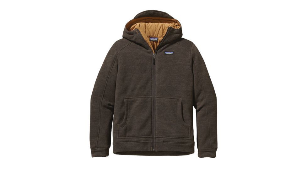 Patagonia Insulated Better Sweater Hoody - Mens-Dark Walnut-Small