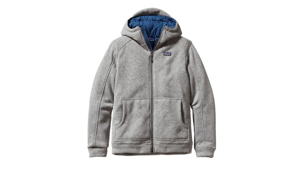 Patagonia Insulated Better Sweater Hoody - Mens-Stonewash/Glass Blue-X-Large