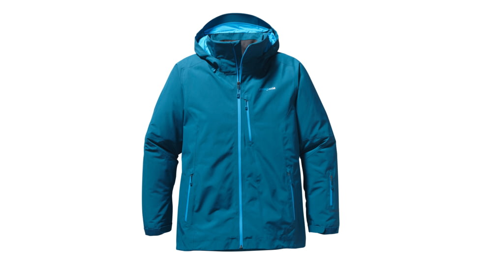 Patagonia Insulated Powder Bowl Jacket - Mens-Underwater Blue-Small