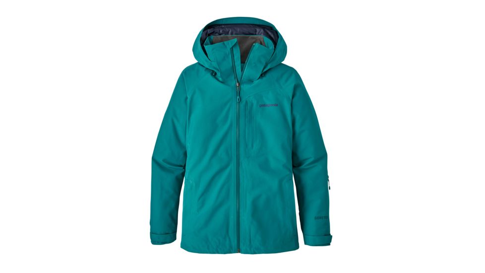 Patagonia Insulated Powder Bowl Jacket - Womens-Elwha Blue-X-Large