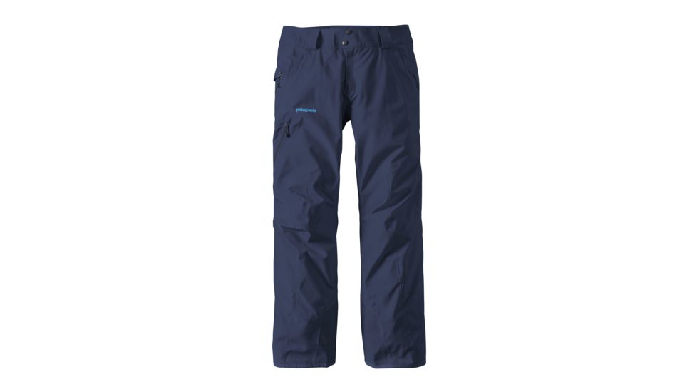 Patagonia Insulated Powder Bowl Pants - Mens-Navy Blue/Navy Blue-X-Small