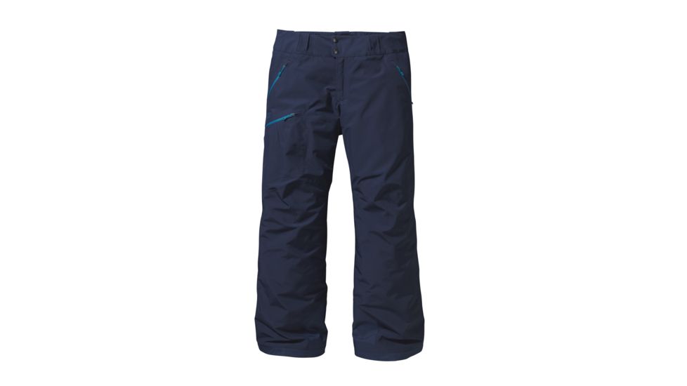 Patagonia Insulated Powder Bowl Pants - Mens-Navy Blue-X-Small