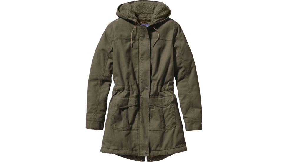 Patagonia Insulated Prairie Dawn Parka - Women's-Industrial Green/Industrial Green-X-Small