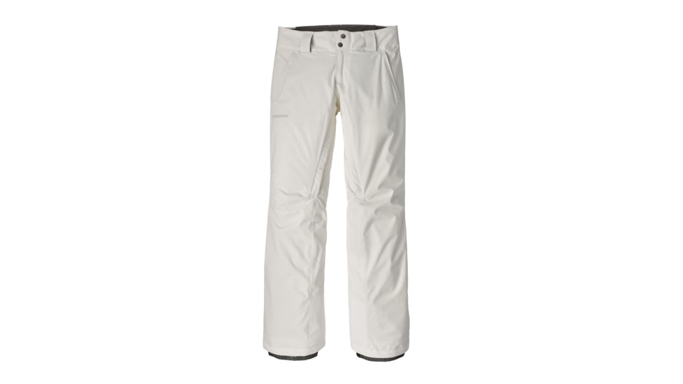 Patagonia Insulated Snowbelle Pants - Womens-Birch White-Short Inseam-X-Small
