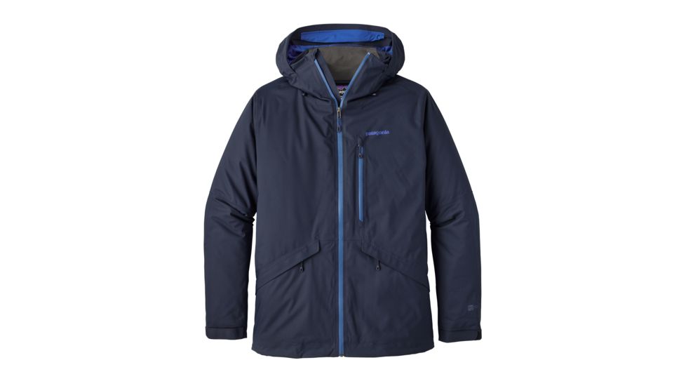 Patagonia Insulated Snowshot Jacket - Mens-Navy Blue-X-Large