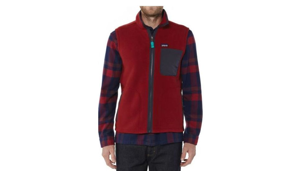 Patagonia Karstens Vest - Men's-Wax Red-X-Small