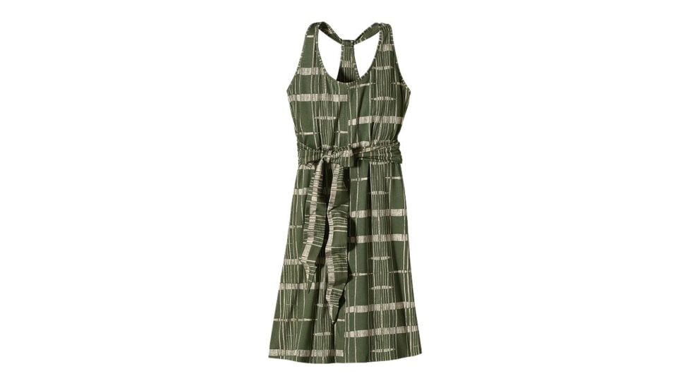 Patagonia Kiaweh Island Dress - Womens-Winding Road/Camp Green-Large