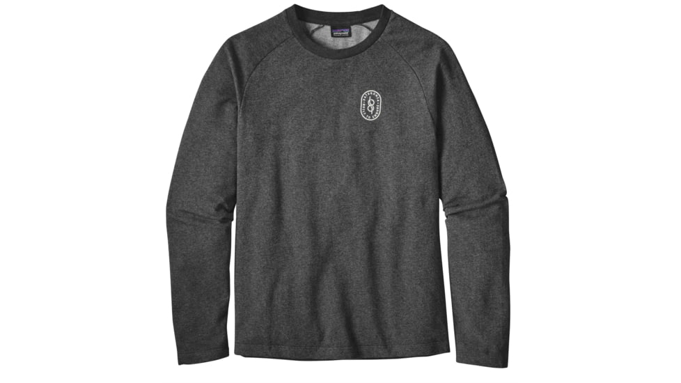 Patagonia Knotted LW Crew Sweatshirt - Men's-Black-X-Small