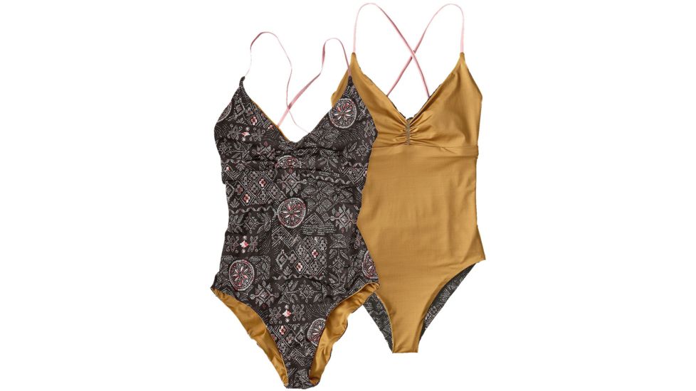 Patagonia Kupala One Piece Swimsuit - Women's-Raindrop/Ink Black-Medium