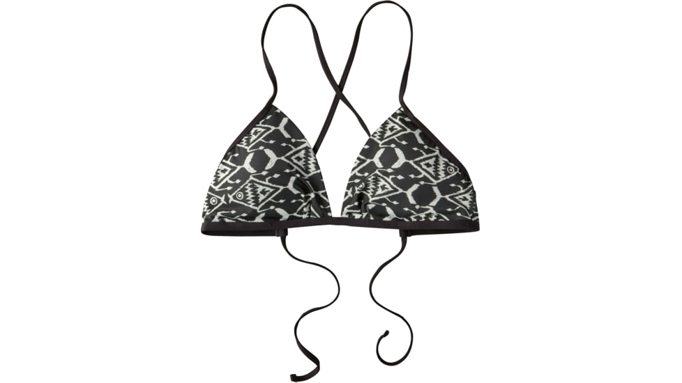 Patagonia Kupala Print Swim Top - Women's-Large-Ikat Fish Small/Black