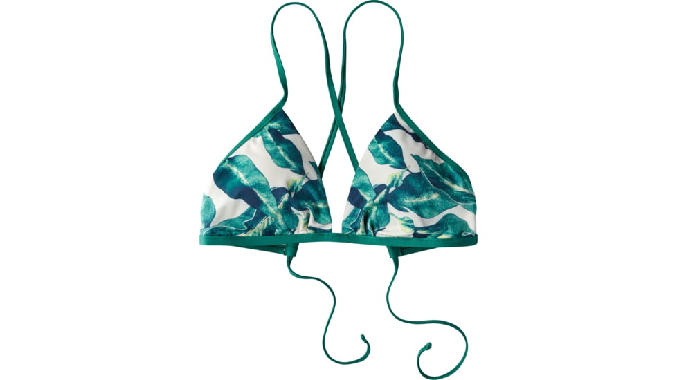 Patagonia Kupala Print Swim Top - Women's-Medium-Monsoon Kelp/White