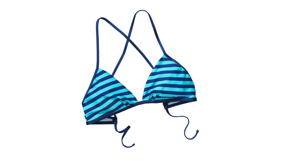 Kupala Print Swim Top - Womens-Large-Vista Stripe/ Channel Blue