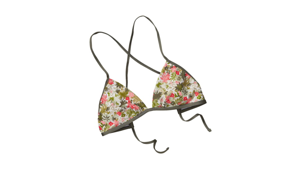 Kupala Print Swim Top - Womens-Medium-Neo Tropics Petite/Shock Pink