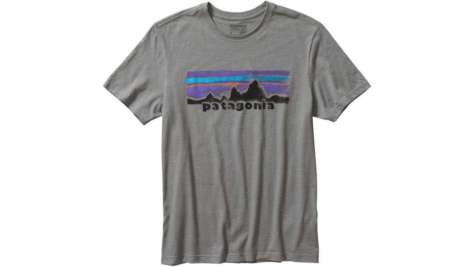 Patagonia Legacy Label T-Shirt - Men's -Narwhal Grey-XX-Large