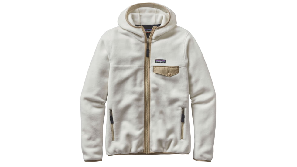 Patagonia Lightweight Snap-T Hooded Jacket - Women's-Birch White-X-Small
