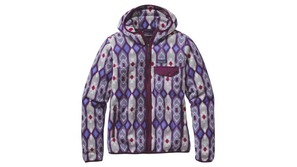 Patagonia Lightweight Snap-T Hooded Jacket - Women's-Pine Patch/Lupine-X-Small
