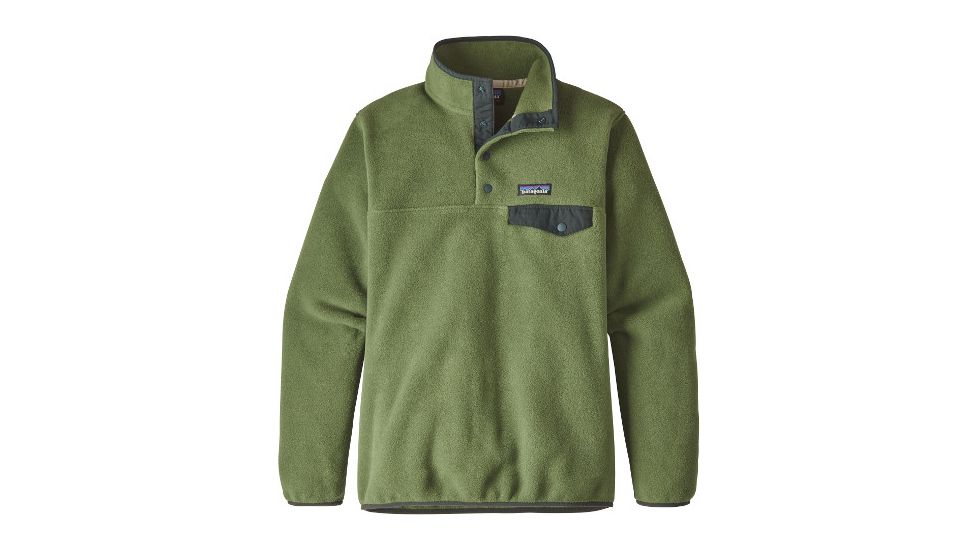 Patagonia Lightweight Synchilla Snap-T Pullover - Women's-Buffalo Green-Small