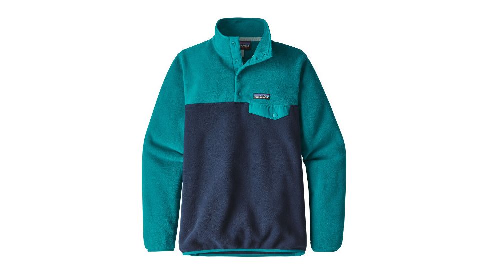Patagonia Lightweight Synchilla Snap-T Pullover - Women's-Elwha Blue-X-Large