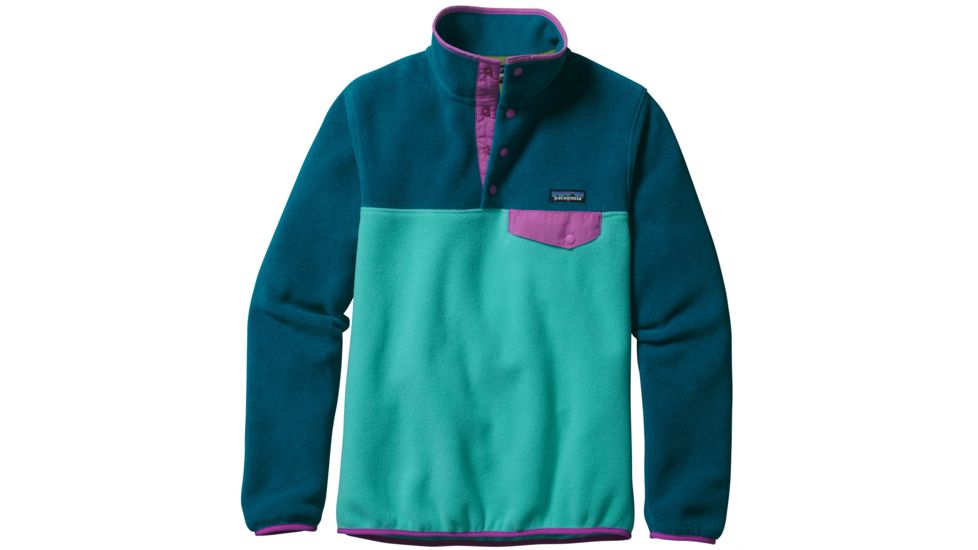 Lightweight Synchilla Snap-T Pullover - Womens-Howling Turquoise-X-Small