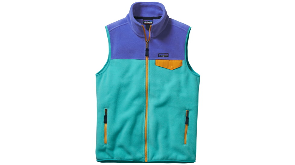 Lightweight Synchilla Snap-T Vest - Mens-Howling Turquoise-Small