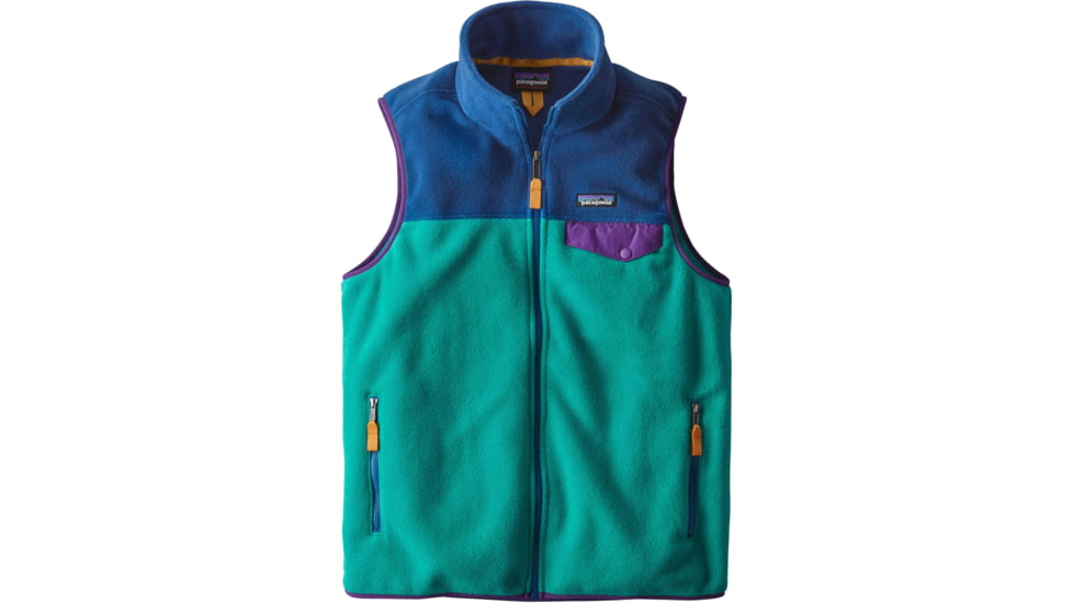 Patagonia Lightweight Synchilla Snap-T Vest - Men's-True Teal-Medium