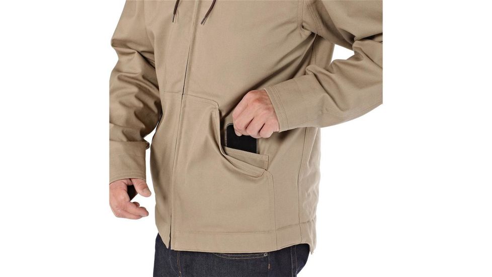 Patagonia Lined Canvas Hoody - Men's-Ash Tan-X-Small