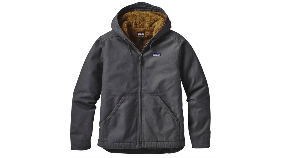 Patagonia Lined Canvas Hoody - Men's-Forge Grey-X-Small