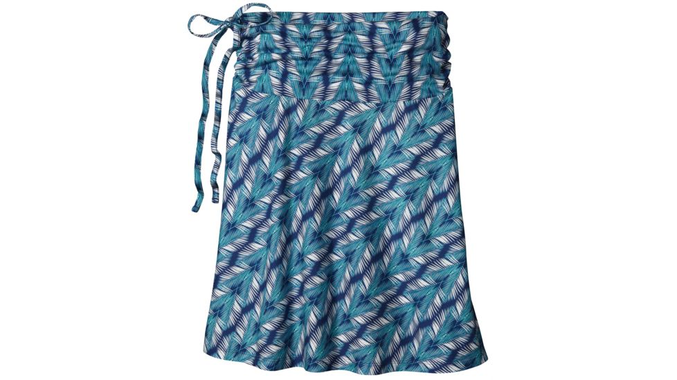 Lithia Skirt - Womens-Small-Banana Breeze Petite/Channel Blue
