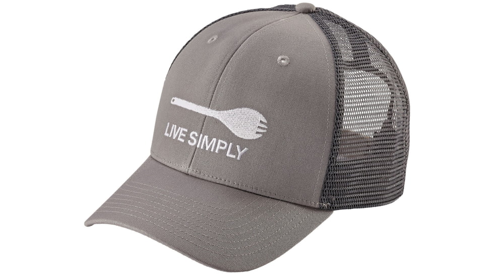 Patagonia Live Simply Spork Trucker Hat-Drifter Grey