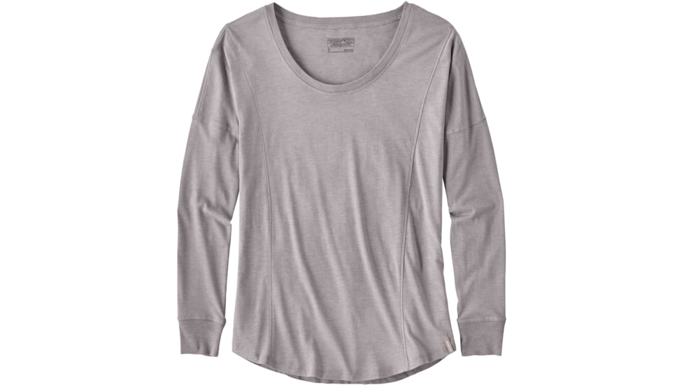 Patagonia Long Sleeve Blythewood Top - Women's-Drifter Grey-Large