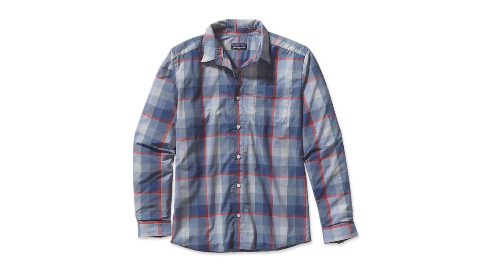 Patagonia Long Sleeve Gone Again Shirt - Men's-Mutau/Leaden Blue-X-Large