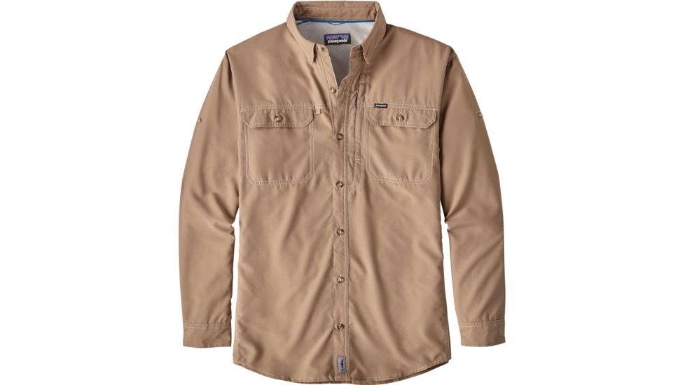Patagonia Long Sleeve Sol Patrol II Shirt - Men's -Mojave Khaki-X-Small