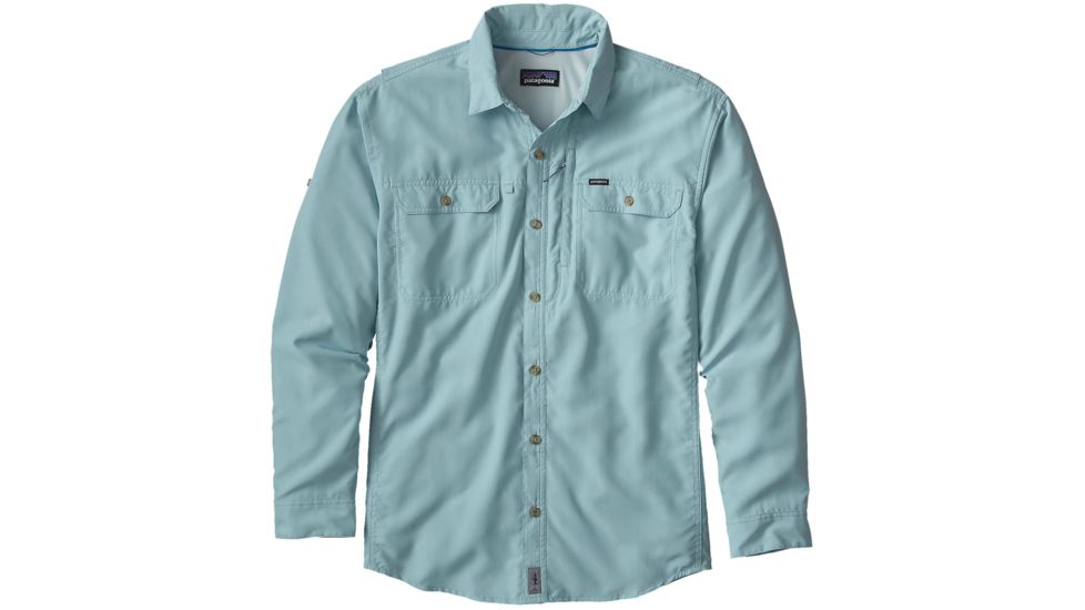 Patagonia Long Sleeve Sol Patrol II Shirt - Men's -Tubular Blue-XX-Large