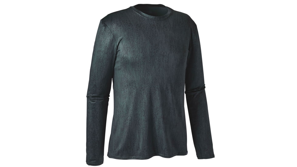 Patagonia Long-Sleeved Capilene Daily Graphic T-Shirt - Men's -Forestland/Carbon Green-Small