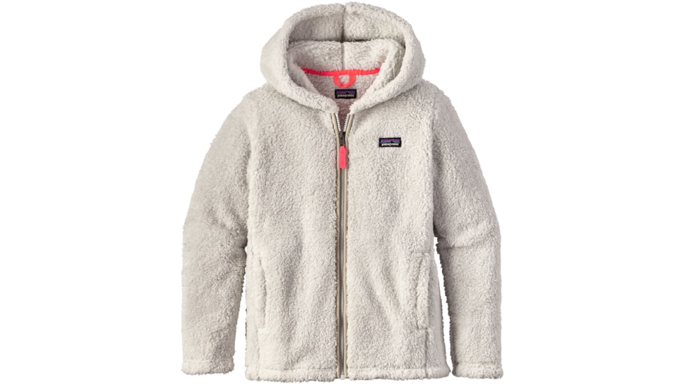 Patagonia Los Gatos Hoody - Girl's-Tailored Grey/Indy Pink-Small
