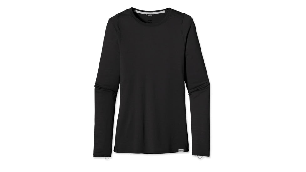 Patagonia Merino 2 Lightweight Crew - Women's-Black-X-Large